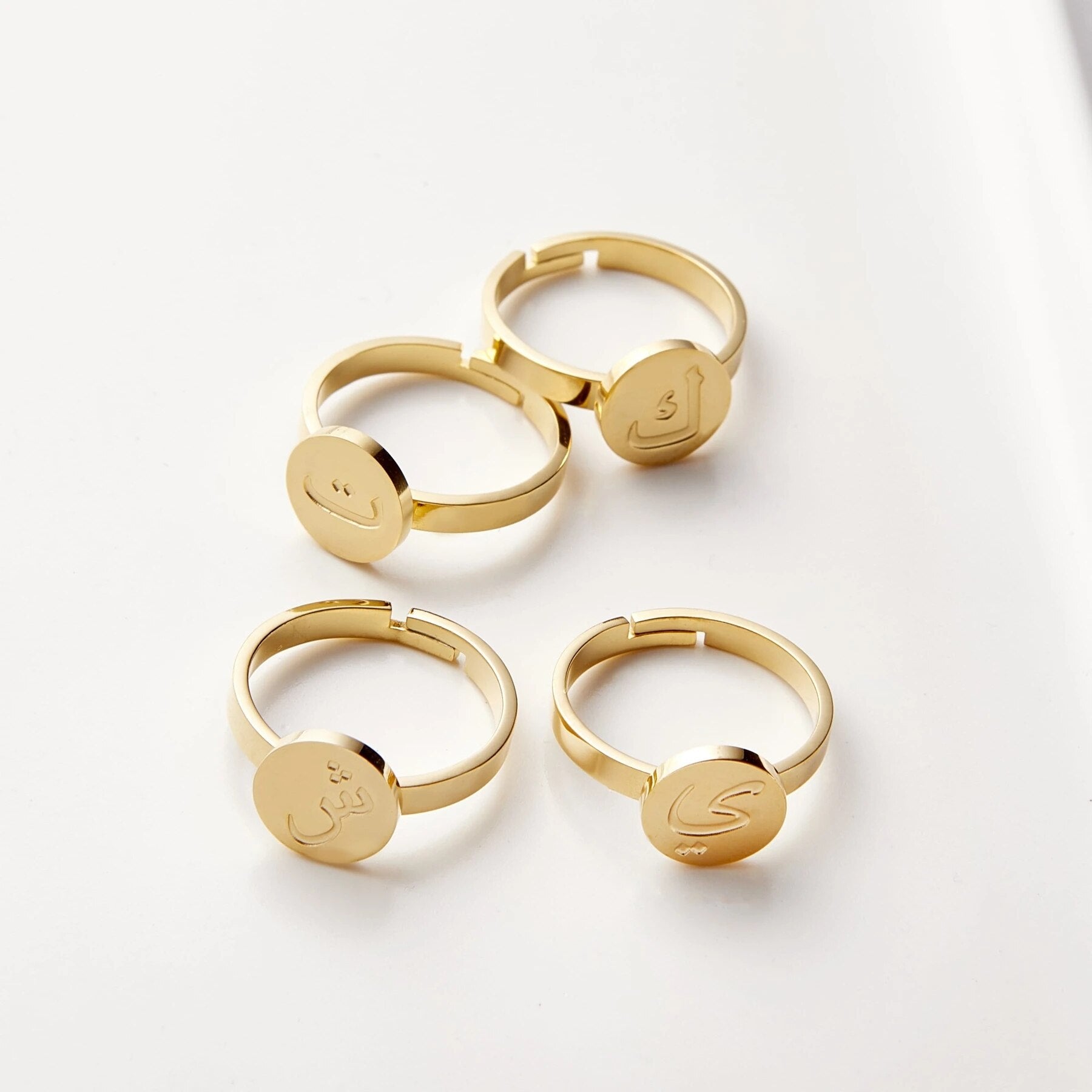 Arabic Letter Ring Custom - خاتم الرسالة | Women Jewelry | Women Ring