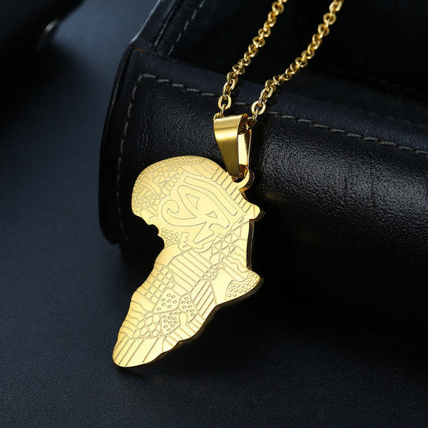 African Eye Horus Necklace