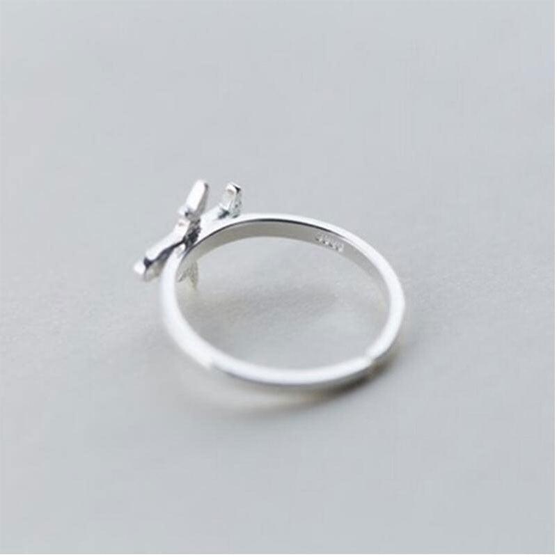 Fernweh-Flugzeug-Ring | 925er Sterling Silber