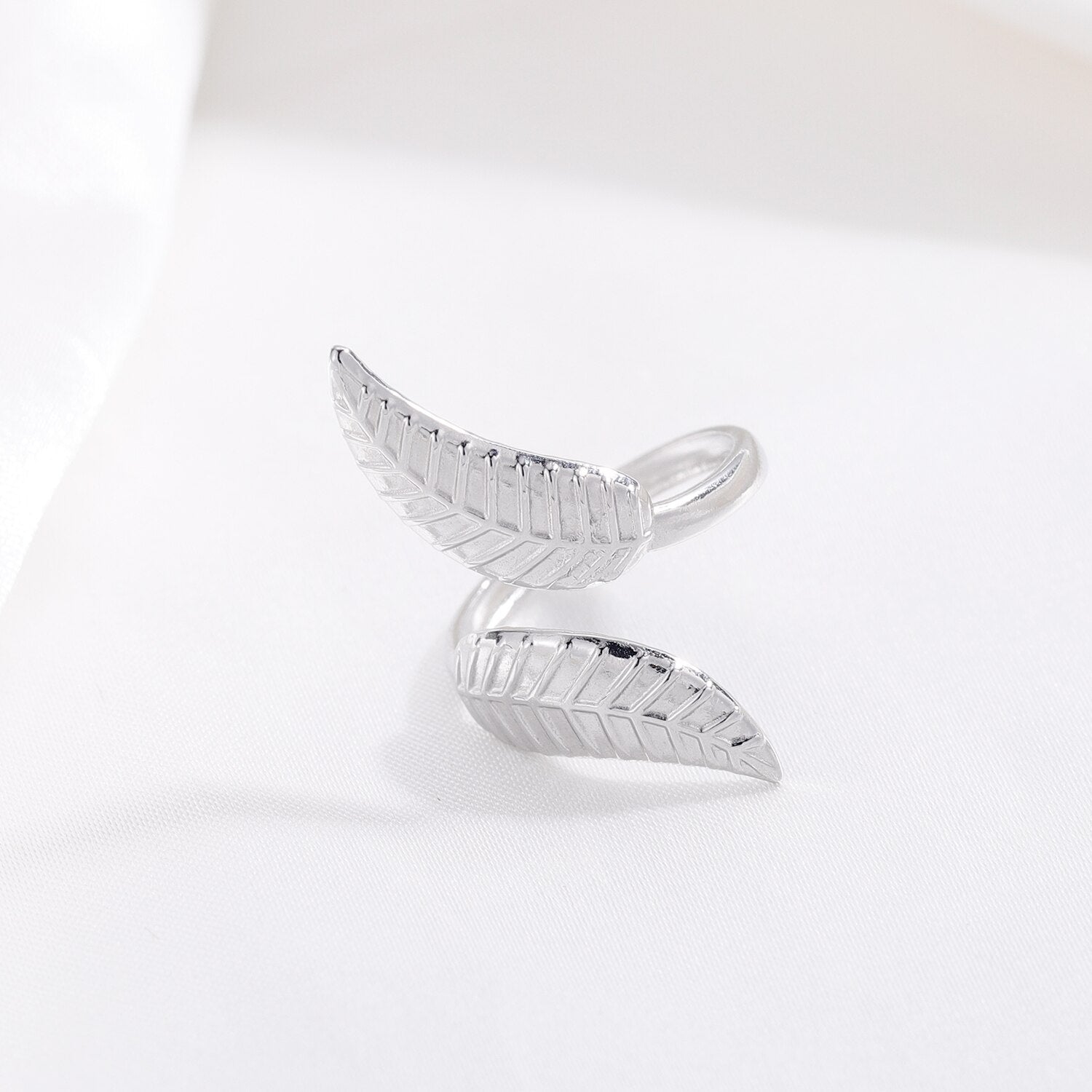 Olive Leaf Ring | Stainless Steel